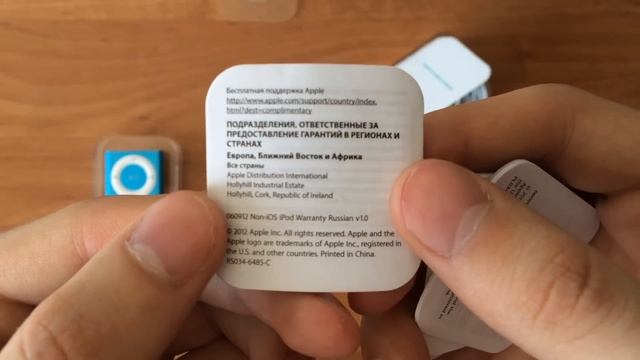 IPod Shuffle Полный обзор и Распаковка