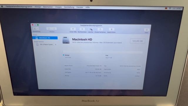 MacBook Air 2011 MacOS Installation Geht Nicht? Fehlermeldung? Die Lösung