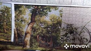 Дубовая роща. Luca-S. Какие сюжеты мне нравятся. Живой процесс вышивки.