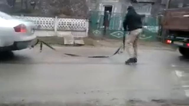 Audi a6 qattro vs. Aro 320 смотреть онлайн