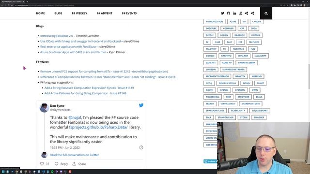 F# Weekly Reading - 2022.23 смотреть онлайн