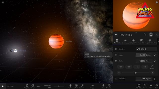 Confirman ENORME EXOPLANETA mas GRANDE que su propia ESTRELLA en ÓRBITA MUY CERCANA (WD 1856 b) смотреть онлайн