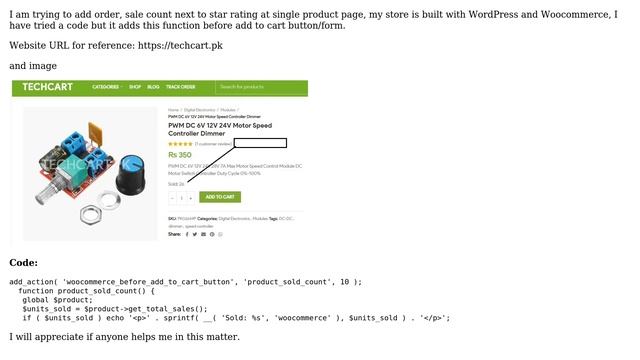 Wordpress: Add sale count next to star rating in woocommerce single product page смотреть онлайн