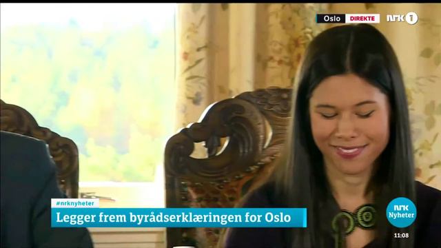 Raymond Johansen legger frem byrådserklæringen for Oslo смотреть онлайн