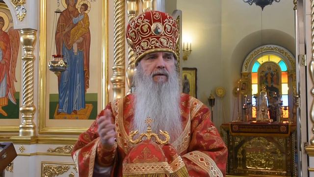 Проповедь Преосвященного Мефодия «Главная беда - нет человека» смотреть онлайн