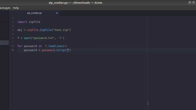 Offensive Python Tutorial 3 || Coding- Zip Password Cracker смотреть онлайн