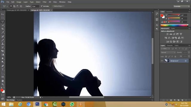 Basic work-Adobe Photoshop for beginners. смотреть онлайн