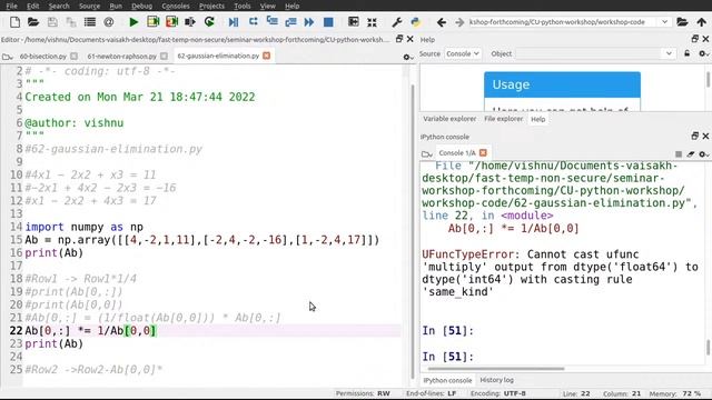Workshop on Python Programming - Calicut University - Day 14 смотреть онлайн