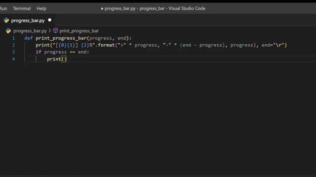 Progress Loading Bar with ASCII Characters (Using \r in Python) смотреть онлайн