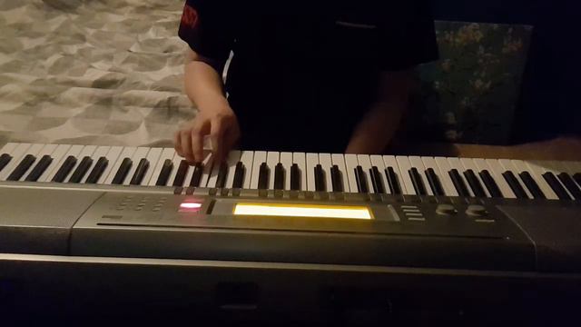 (Cover,커버 by casio wk-200) The Pretender-Foo Fighters смотреть онлайн