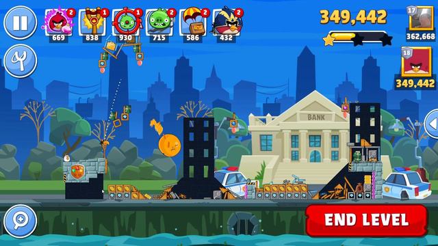 Angry Birds Friends Level 5 Tournament 1194 three stars NO POWER-UP walkthrough 2023-02-02 смотреть онлайн