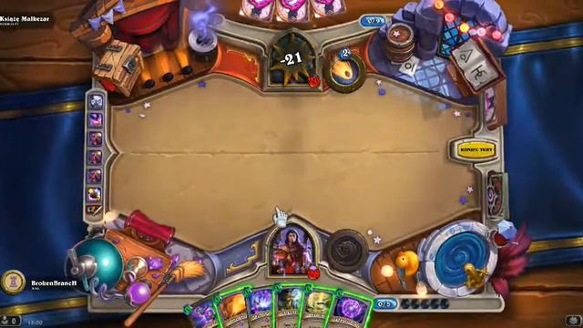 HEARTHSTONE One Night in Karazhan - Epic Win - How to Kill Malekzar gameplay смотреть онлайн
