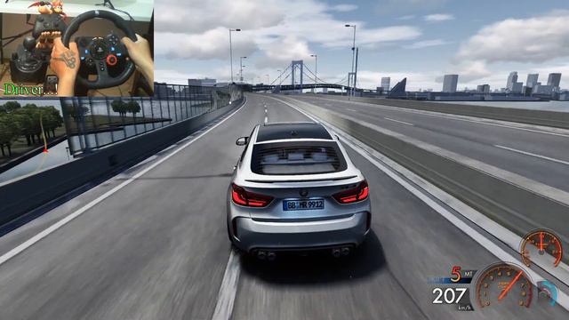 832HP BMW X6M Shutoko Revival Assetto Corsa | Logitech G29 (Steering Wheel + Shifter) Gameplay смотреть онлайн