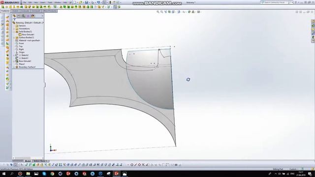 Как создать 3D модель бэтаранга из фильма Тёмный рыцарь в SolidWorks смотреть онлайн