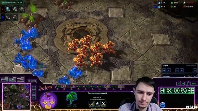 У РОМАНА БОЛЬШАЯ ГРЕЛКА Битва СтарКоманов Starcraft 2 смотреть онлайн