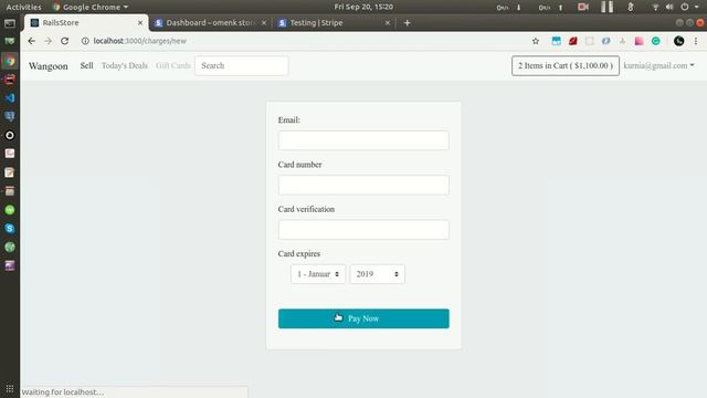 Simple E-Commerce Website built with Ruby On Rails 6 and Stripe demo смотреть онлайн