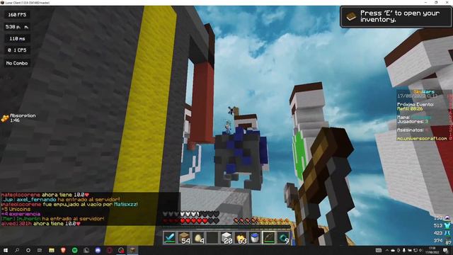 500 Victorias en SkyWars - UniversoCraft смотреть онлайн