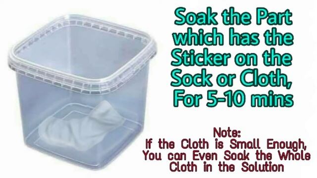 How to Remove Glue Based Sticker Stains | How to Remove Sticker Residue from Clothes смотреть онлайн