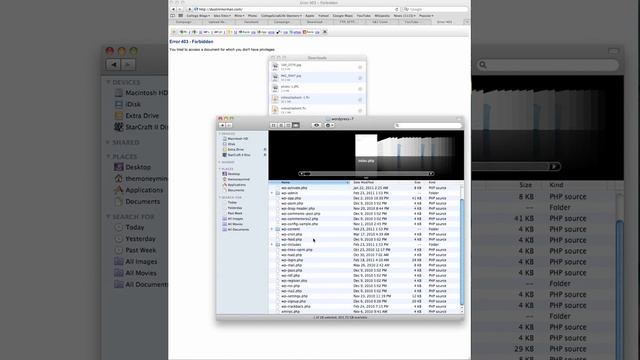 Lesson 11 - How to Open Wordpress Folder & Find the WP-Config File смотреть онлайн