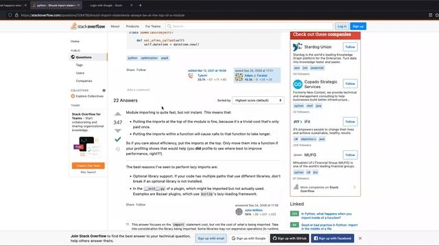 Python Lazy Import смотреть онлайн
