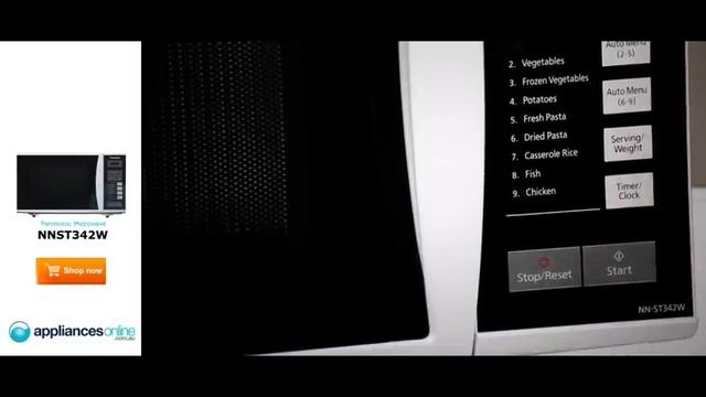 Panasonic Microwave NNST342W reviewed by a product expert - Appliances Online смотреть онлайн