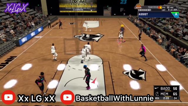 All Of Eric's HIGHLIGHTS From Pro - Am NBA 2K20! (Dunks, Ankle Breaker, And More!) смотреть онлайн