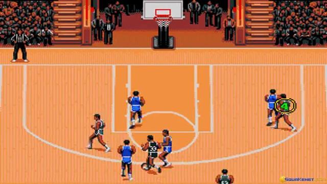 TV Sports: Basketball gameplay (PC Game, 1990) смотреть онлайн