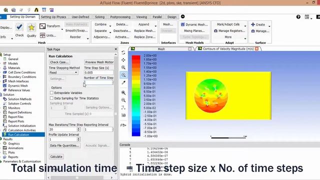 Ansys Fluent Tutorial for Beginners | Transient simulation | VAWT | Part II (Transient) смотреть онлайн