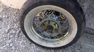 Ямаха Драг Стар 1100 снятие и установка колеса.Yamaha Drag star (V star) 1100