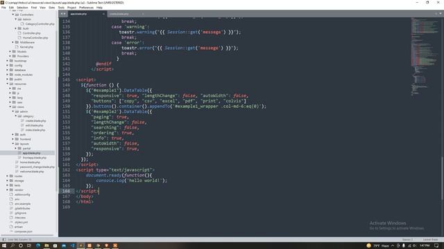 76 push stack in laravel | laravel bangla tutorial latest version смотреть онлайн
