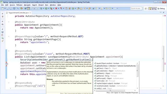 Spring Security 17 Security Context Holder смотреть онлайн