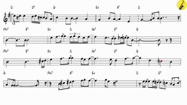 Yesterday The Beatles v2 - Tenor Sax смотреть онлайн