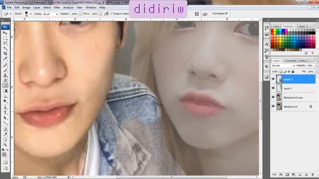 [MANIPS EDIT] NCT Jaehyun & Oh My Girl Jiho | Adobe Photoshop CS3