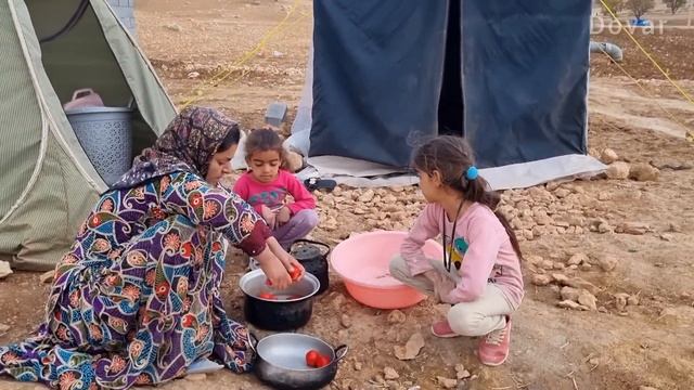 Solitude in the Mountains: A Nomadic Woman's Nighttime Struggle with Her Children ?️ смотреть онлайн