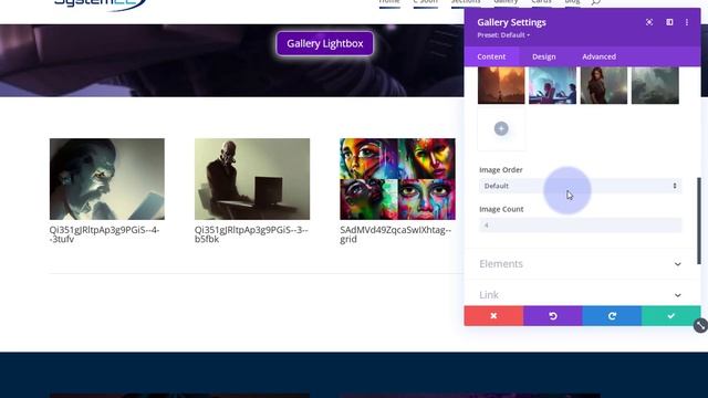 Divi Theme Popup Gallery Lightbox No Plugin смотреть онлайн