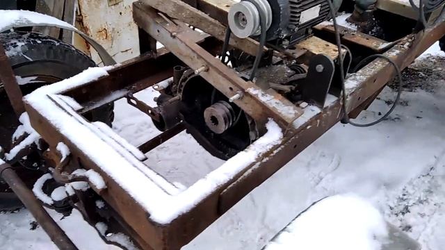 Почти тесла Электрический трактор Маленький трактор Своими руками Электродвигатель Будет экскавато смотреть онлайн