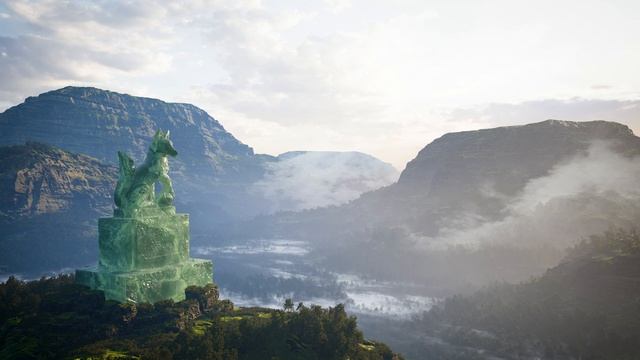 Unreal Landscape Nanite Test / Asian themed Environment Sketch смотреть онлайн