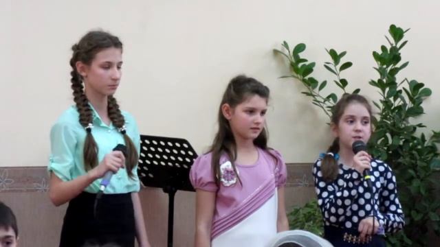 Стих - Имел Он честь и славу в небе - Алиса,Аня,Юля - 28.04.2019г смотреть онлайн