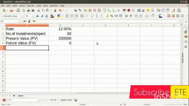 PMT Function || libre office calc || loan repayment schedule || computerized accounting || plustwo смотреть онлайн