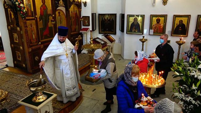 Освящение куличей смотреть онлайн