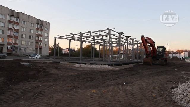 Финальный этап строительства парка «Дружбы народов» в Покрове смотреть онлайн