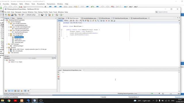 Project java dengan konsep MVC terkoneksi dengan database Mysql Penerapan Abstraksi, Enkapsulasi.. смотреть онлайн