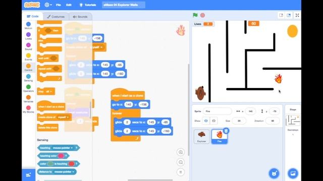 Online Lesson - aMaze Game - 11 Obstacle Cloning смотреть онлайн