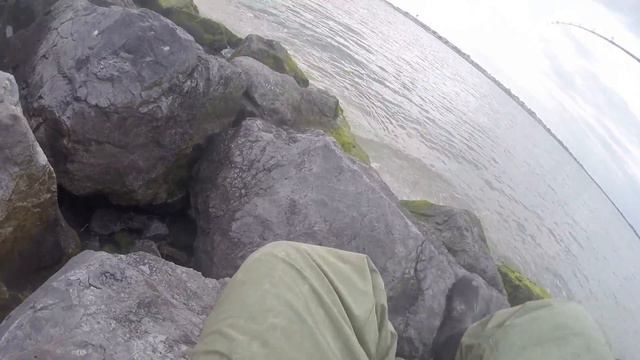 Fishing & Topwater Bait Stuck - YIKES!!! - to My Aran Jumper! смотреть онлайн