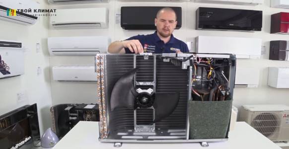 Наружный блок сплит-системы Panasonic Etherea.mp4 смотреть онлайн