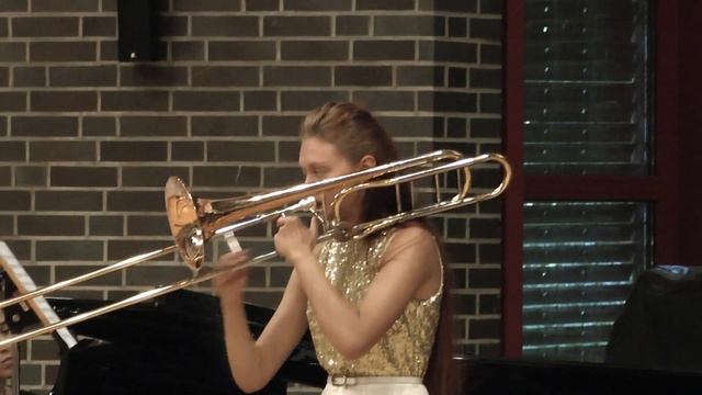 Guy Ropartz - Piece for trombone and piano / Polina Tarasenko, Ukraine смотреть онлайн