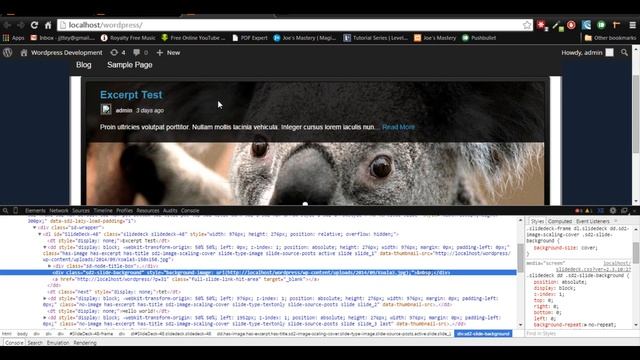 Responsive Wordpress Theme Tutorial - Part 18 : Slider (WP PLUGIN) смотреть онлайн