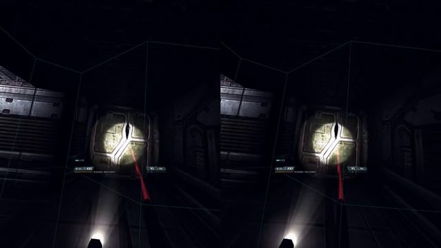 DOOM 3 VR play - Side by Side 3D 2K recording - HTC VIVE смотреть онлайн