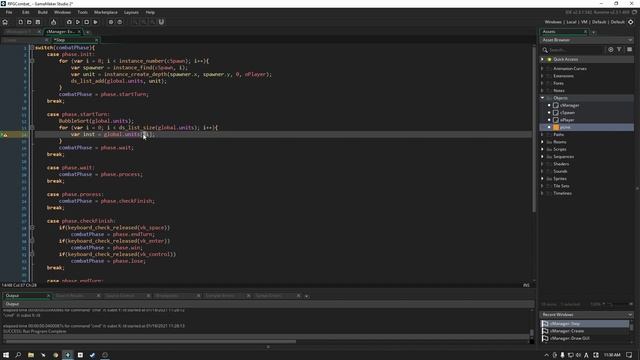 [GMS2] Make a Turn-based RPG Combat System in GameMaker Studio 2 (p.11 Unit Selection code) | FunBo смотреть онлайн