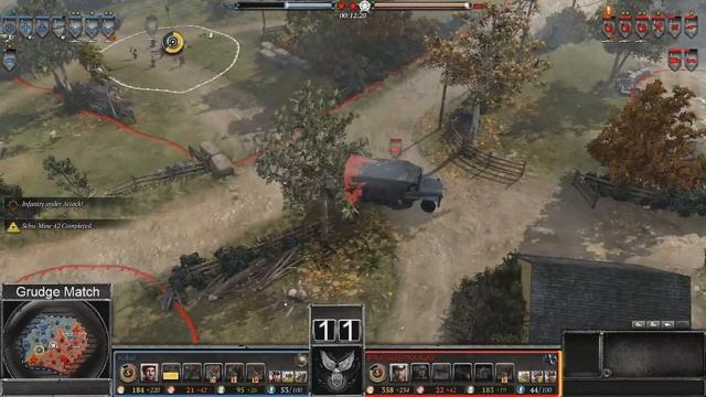 Kobal VS Pax_Ajax- Game 3 - [ Cashgame] Company of Heroes 2 смотреть онлайн